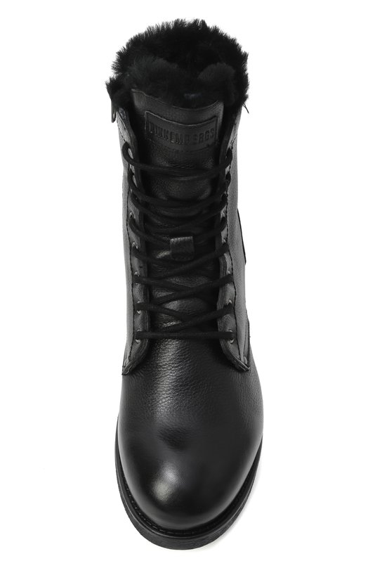 Кожаные ботинки Vintage Dirk Bikkembergs 29224/CP/E/FUR Чёрный  29224/CP/E/FUR Фото 6