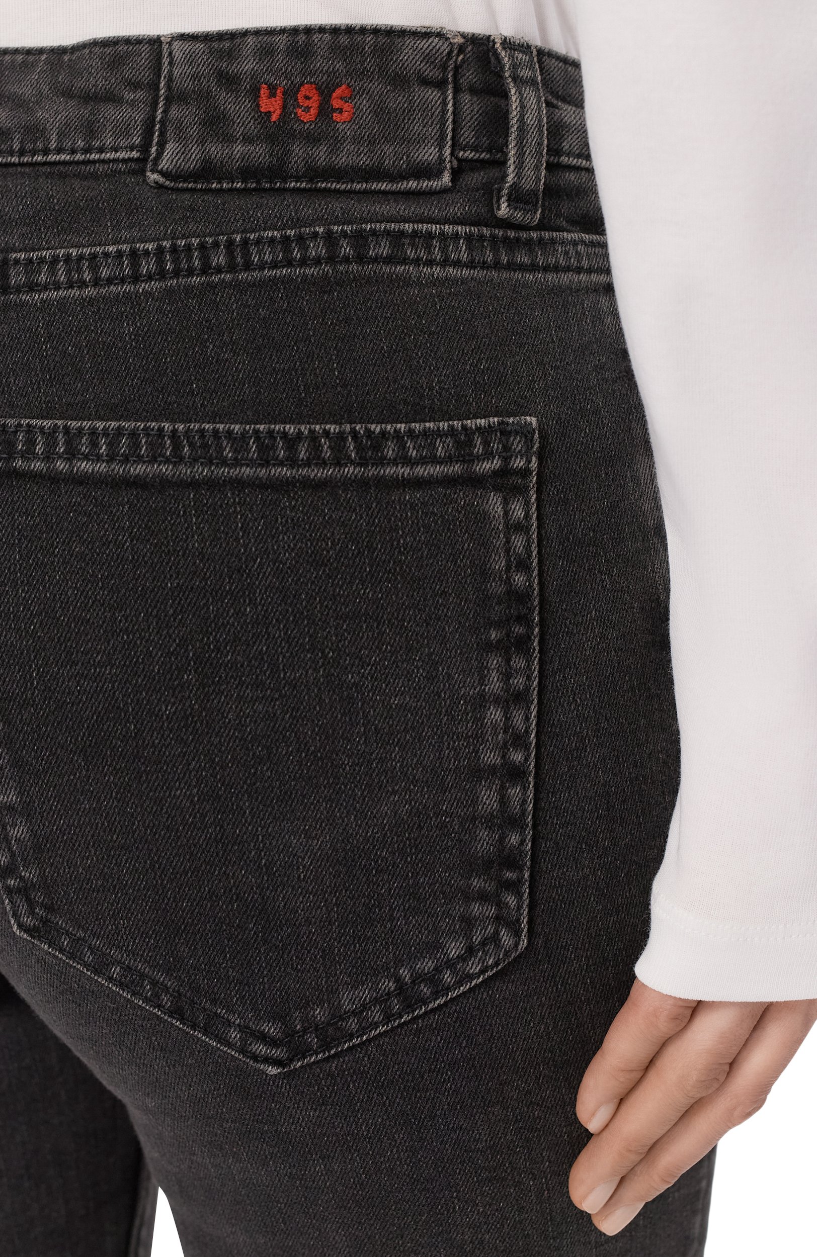 Джинсы perfect skinny 495 DENIM черного цвета по цене 23000 руб., арт. 949524/JSW1BL, фото 5 Джинсы perfect skinny 495 DENIM, арт. 949524/JSW1BL, фото 5