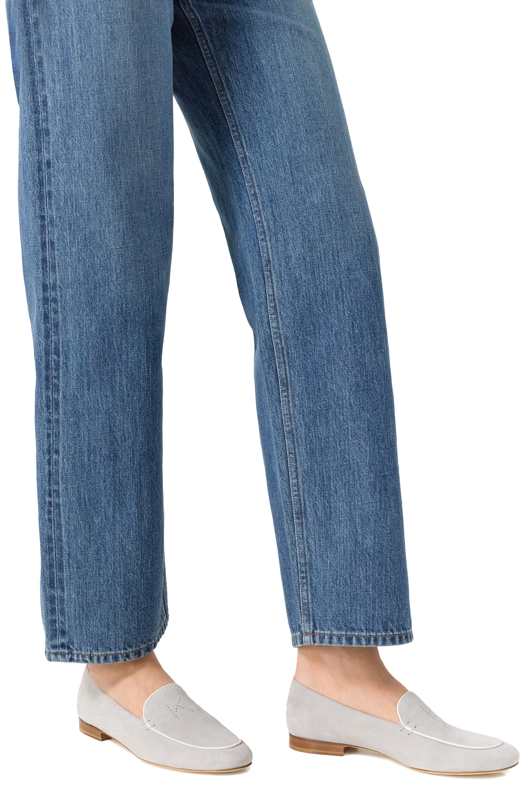 Замшевые лоферы KITON, арт. D59801N0100823, фото 3