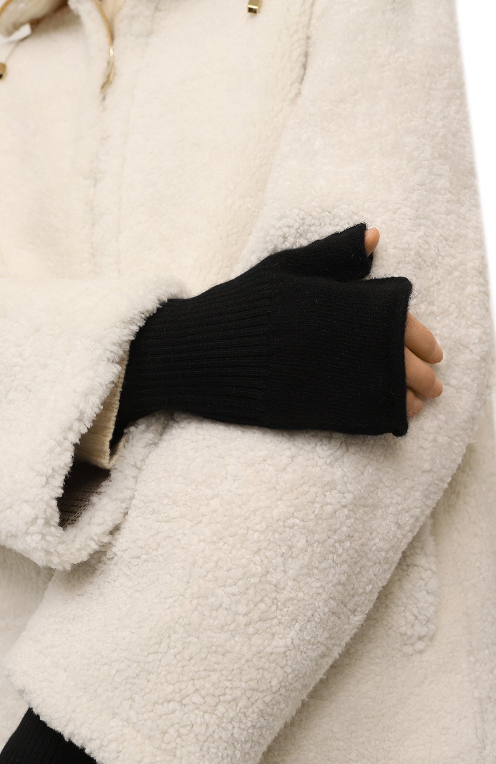 Шерстяные митенки ANDREA YA'AQOV, арт. 23WLAM45, фото 2