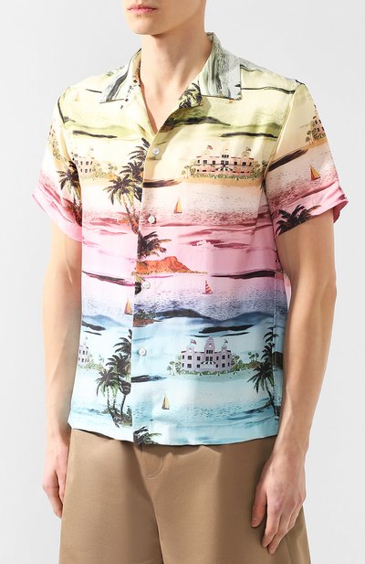 Шелковая рубашка AMIRI, арт. MWSSB-BHH, фото 3