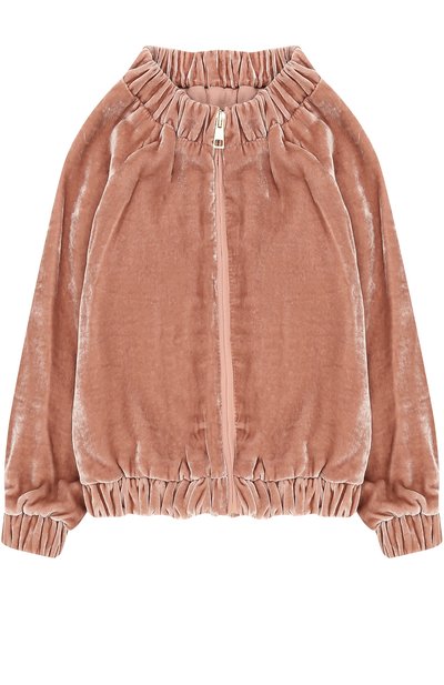 Бархатный кардиган с эластичными вставками ERMANNO SCERVINO, арт. 41 I FL17/10-16, фото 1