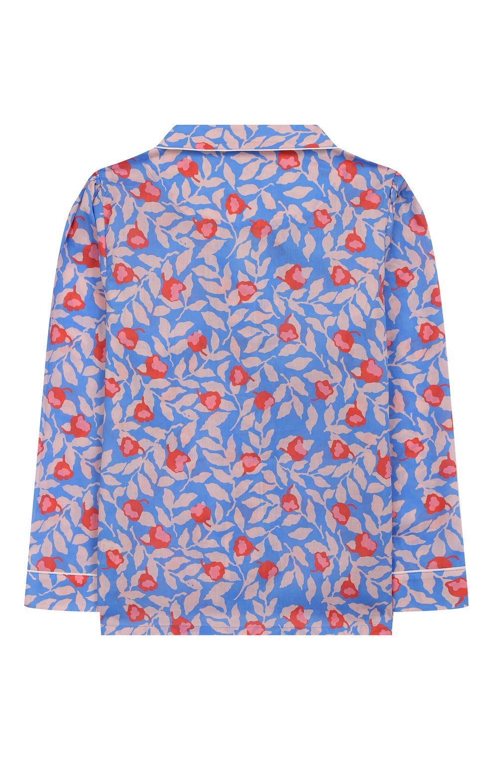 Хлопковая пижама LITTLE YOLKE, арт. AW19-12C-NE-FL/9-12Y, фото 4