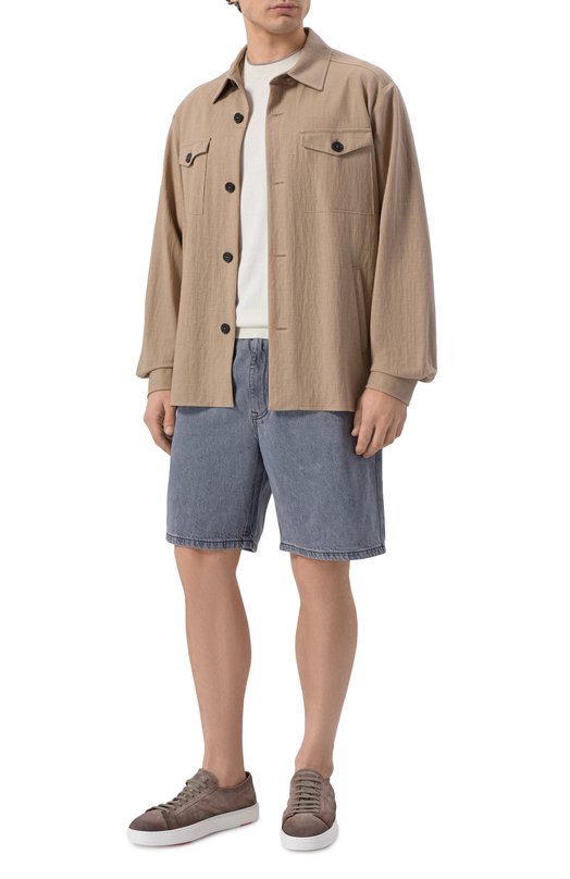 Джинсовые шорты Light Relaxed 12 STOREEZ 136367 Серый  136367 Фото 2