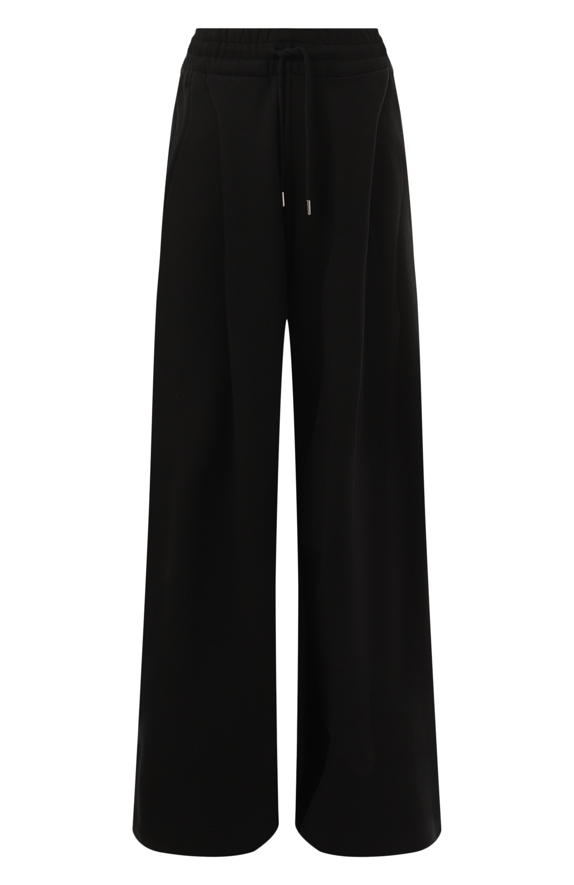 Хлопковые брюки DRIES VAN NOTEN черного цвета по цене 49600 руб., арт. 242-011152-9610, фото 1 Хлопковые брюки DRIES VAN NOTEN, арт. 242-011152-9610, фото 1