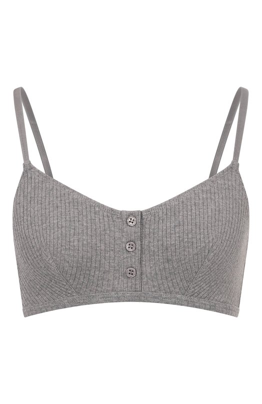 Хлопковый бюстгальтер DNUD Paris L931SG Серый L931SG