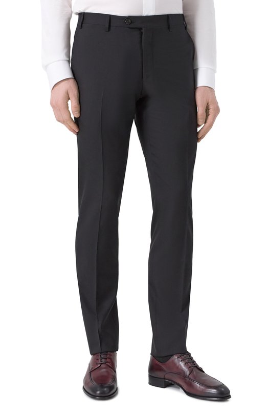 Шерстяной костюм Corneliani 256005-2518414_SET Чёрный  256005-2518414_SET Фото 6