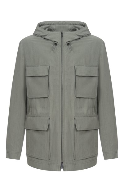 Мужская парка изо льна и шелка MVST, арт. M26.2PM.0003/F159 LISITEA-LINEN/SILK