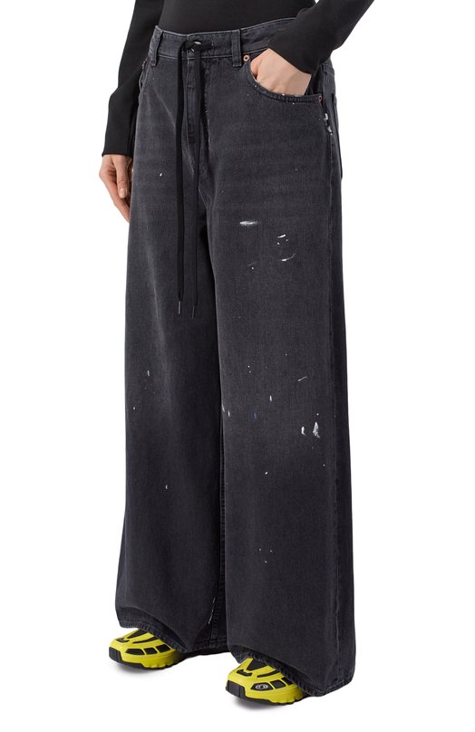 Джинсы MM6 S52LA0262/M30011 Чёрный  S52LA0262/M30011 Фото 3