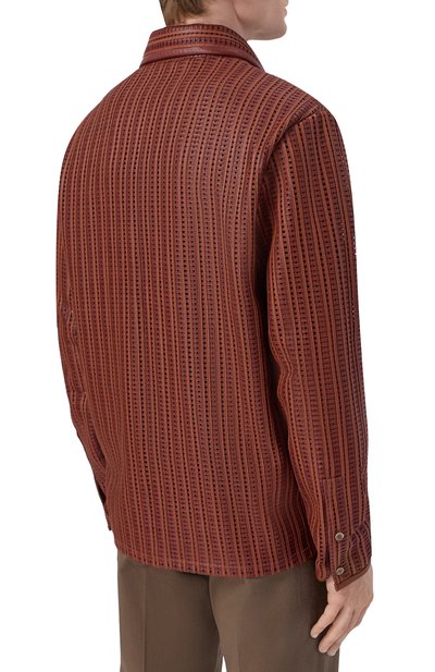 Кожаная рубашка MVST, арт. M26.2PM.L903/LEATHER, фото 4