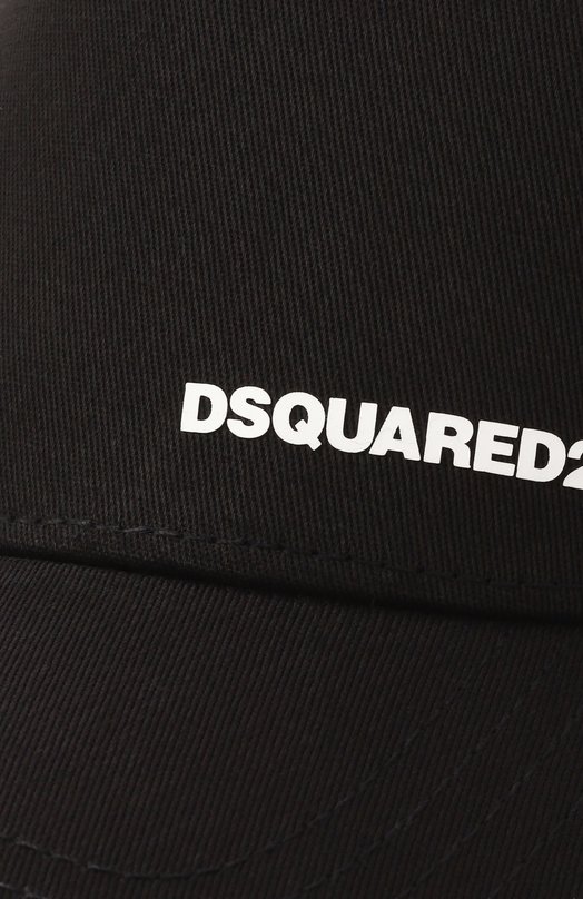 Хлопковая бейсболка Dsquared2 BCM0876/05C00001 Чёрный  BCM0876/05C00001 Фото 4