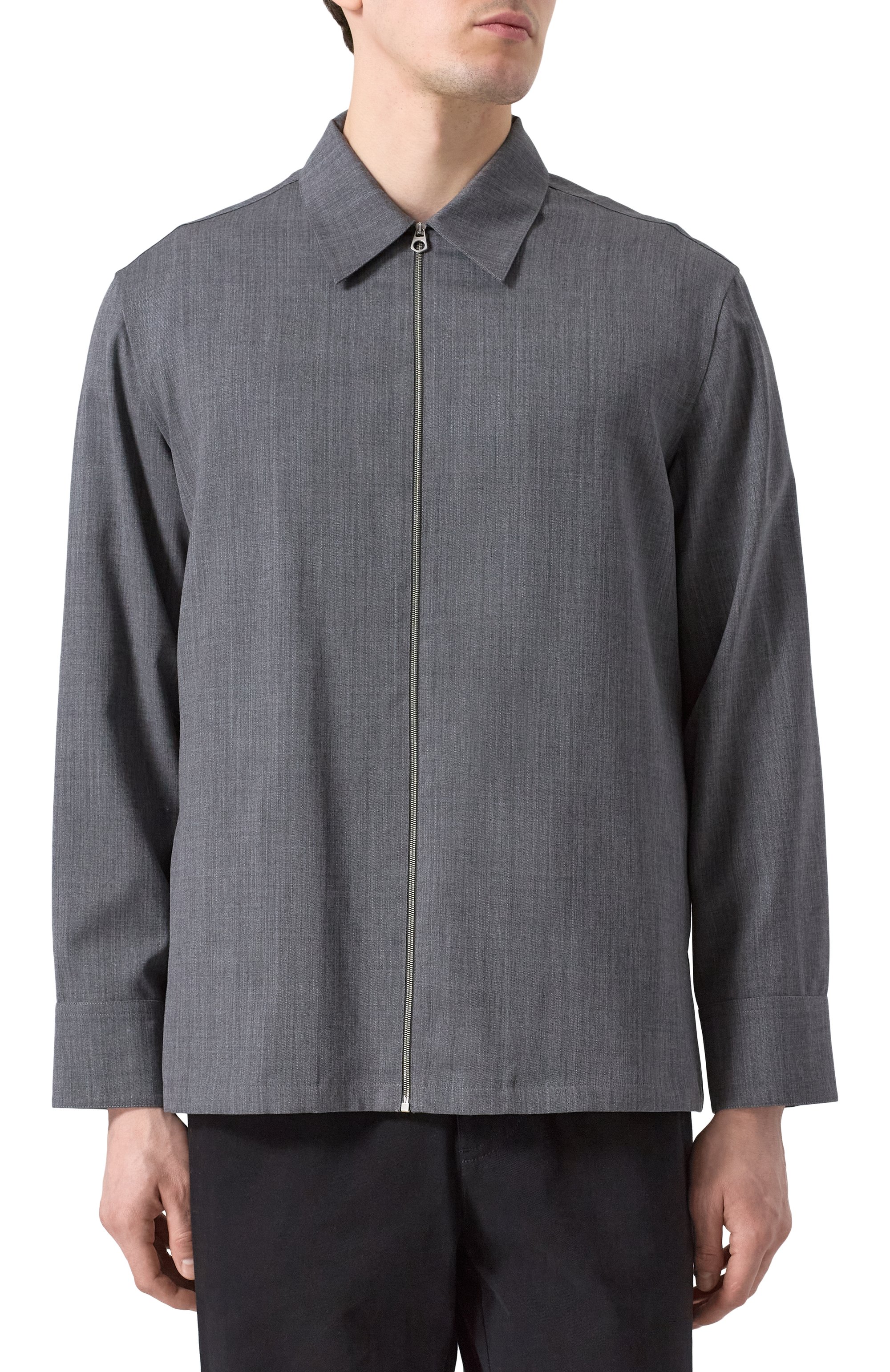 Шерстяная куртка-рубашка JIL SANDER, арт. J22DL0301-J40171, фото 3