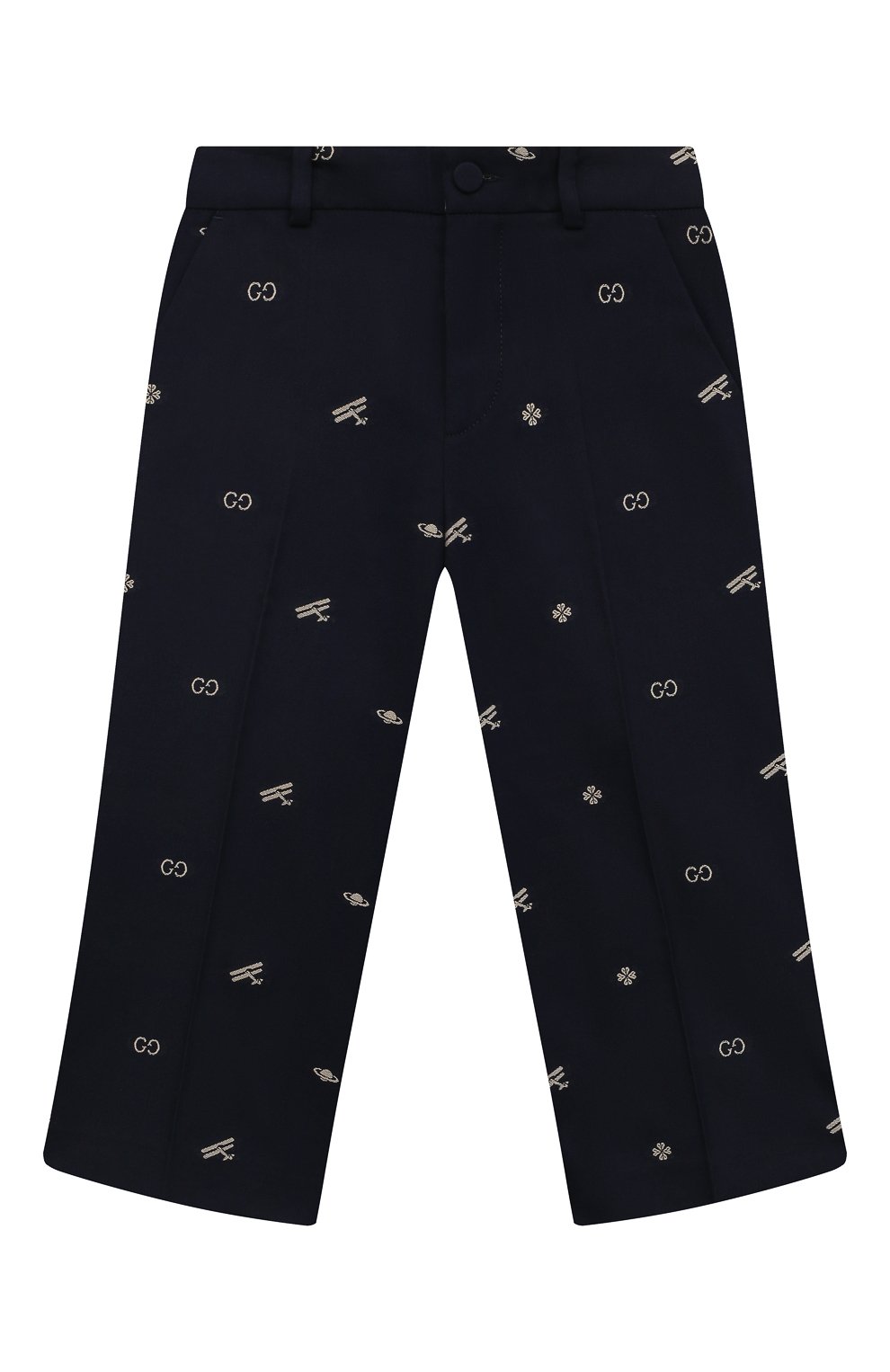 Хлопковые брюки GUCCI, арт. 626210 XWAKM, фото 1