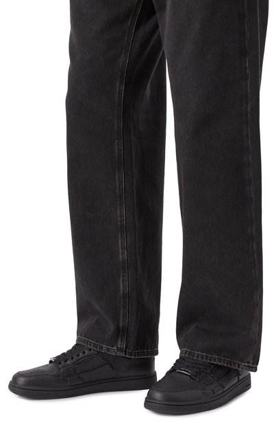 Кожаные кеды skel-top AMIRI, арт. AMF0SR1078, фото 3