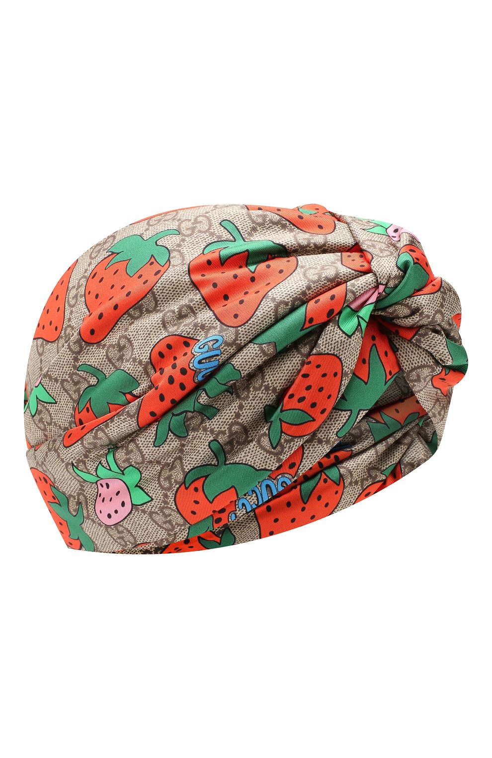 Шелковая повязка на голову GUCCI, арт. 577873/3G599, фото 1