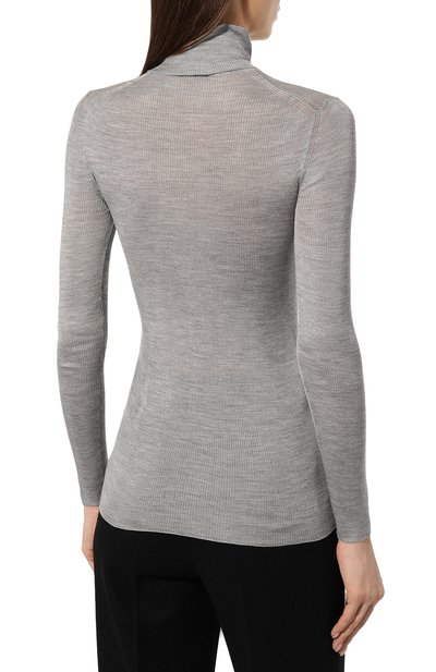Шелковая водолазка PRADA, арт. P26385-1D7A-F0031-202, фото 4