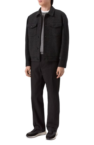 Кожаные кроссовки vinston BOSS, арт. 50557837, фото 2