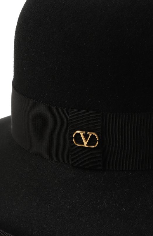 Фетровая шляпа Valentino 7W2HE00F/PMU Чёрный  7W2HE00F/PMU Фото 3