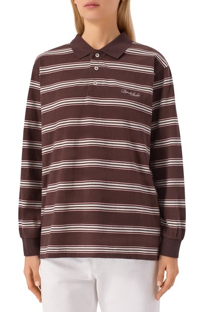 Хлопковое поло DUNST, арт. UDTS5C119W2, фото 3