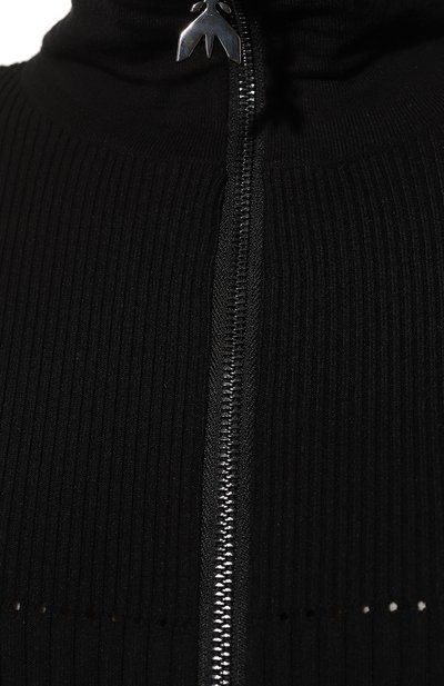 Кардиган из вискозы PATRIZIA PEPE черного цвета по цене 28800 руб., арт. 8K0138_K7X5, фото 5 Кардиган из вискозы PATRIZIA PEPE, арт. 8K0138_K7X5, фото 5