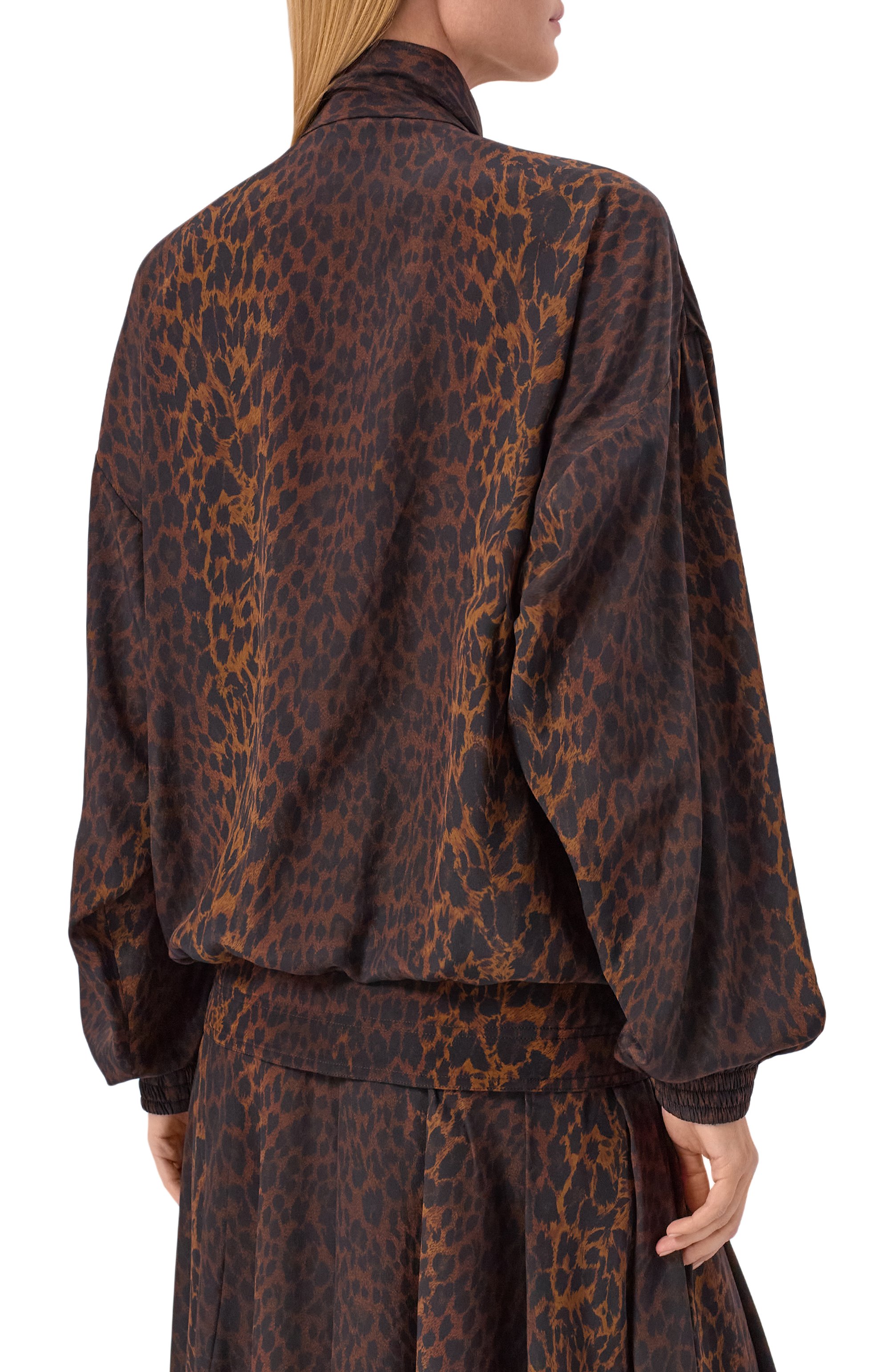 Шелковый бомбер BALENCIAGA, арт. 850787/TSL71, фото 4