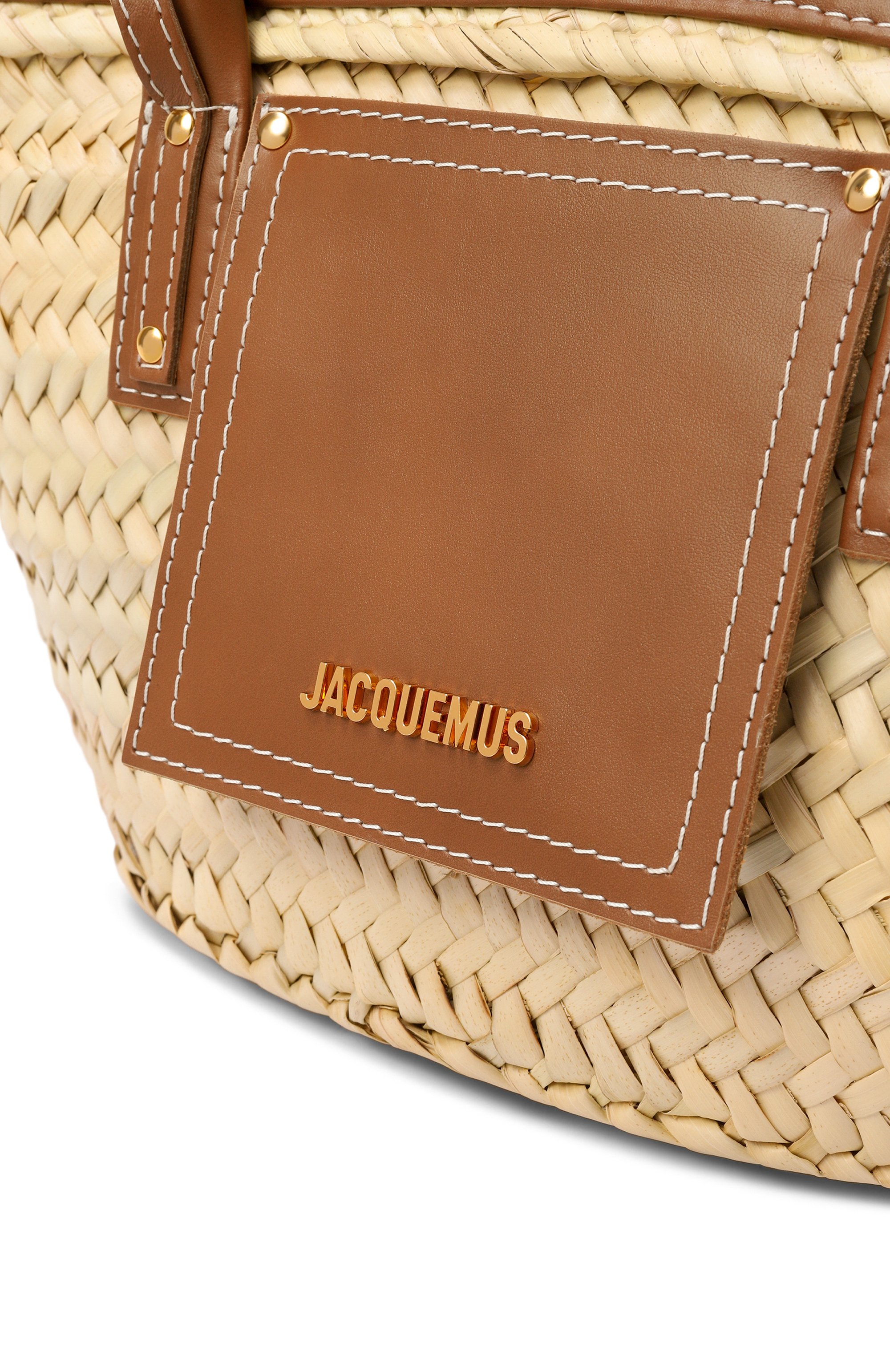 Сумка le petit panier soleil JACQUEMUS бежевого цвета по цене 56050 руб., арт. 23EBAW00044/AC01C04, фото 6 Сумка le petit panier soleil JACQUEMUS, арт. 23EBAW00044/AC01C04, фото 6