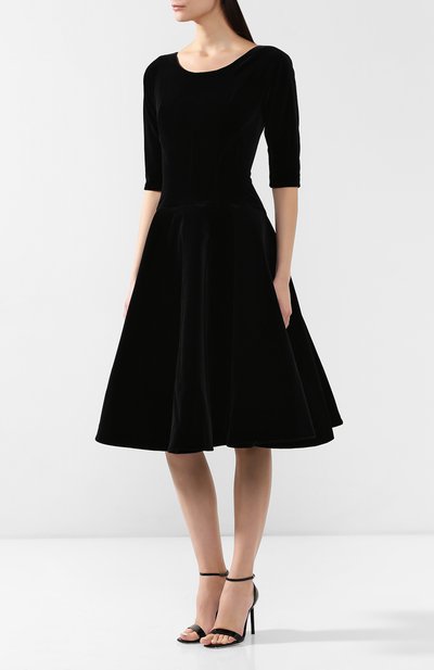 Бархатное платье VIKA GAZINSKAYA, арт. SS19-1359, фото 3