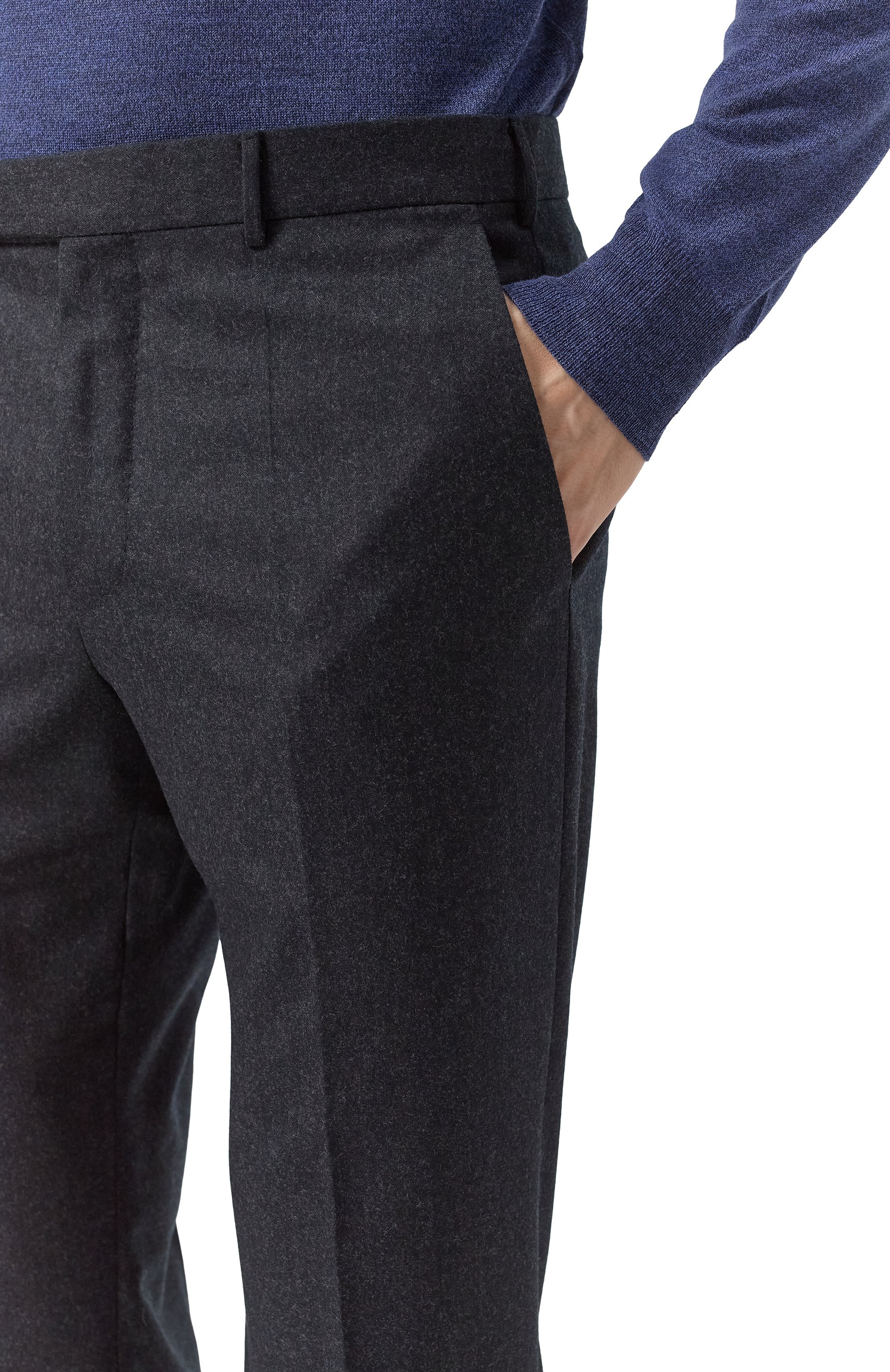 Шерстяные брюки ZEGNA, арт. 75TB12/S30F01, фото 5