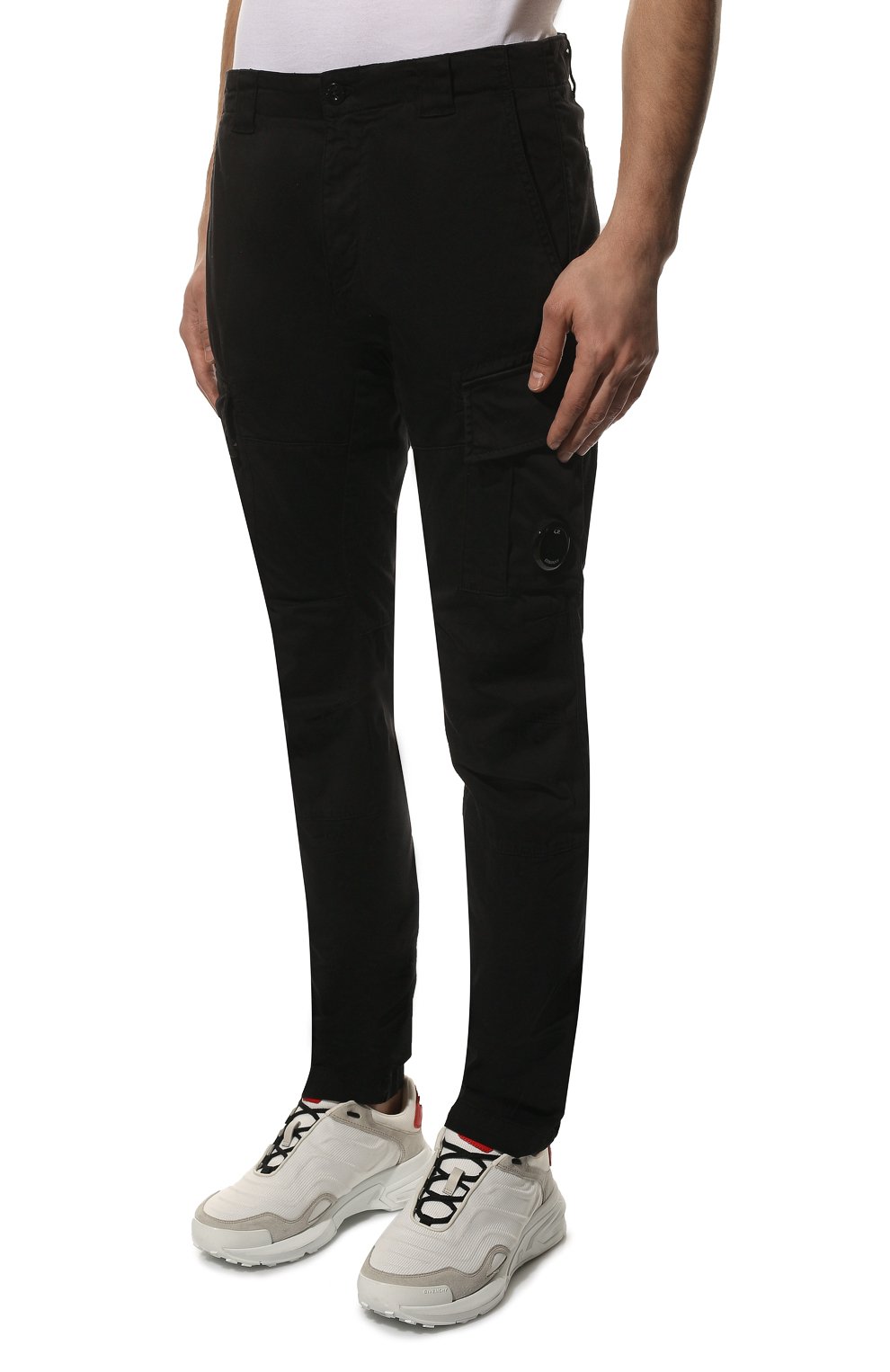 Хлопковые брюки-карго C.P. COMPANY, арт. 12CMPA056A-005694G, фото 3