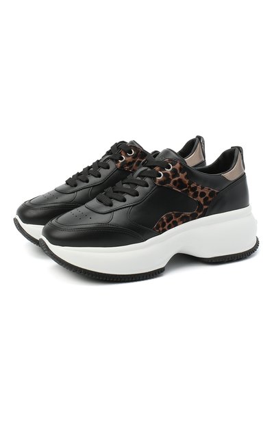 Кожаные кроссовки maxi i active HOGAN, арт. HXW4350BN51035, фото 1