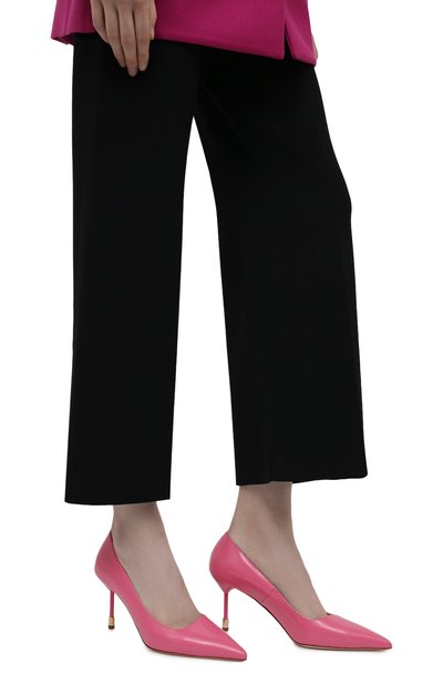 Кожаные туфли decollete RUBEUS MILANO розового цвета по цене 78500 руб., арт. RU21/75NAP, фото 3 Кожаные туфли decollete RUBEUS MILANO, арт. RU21/75NAP, фото 3