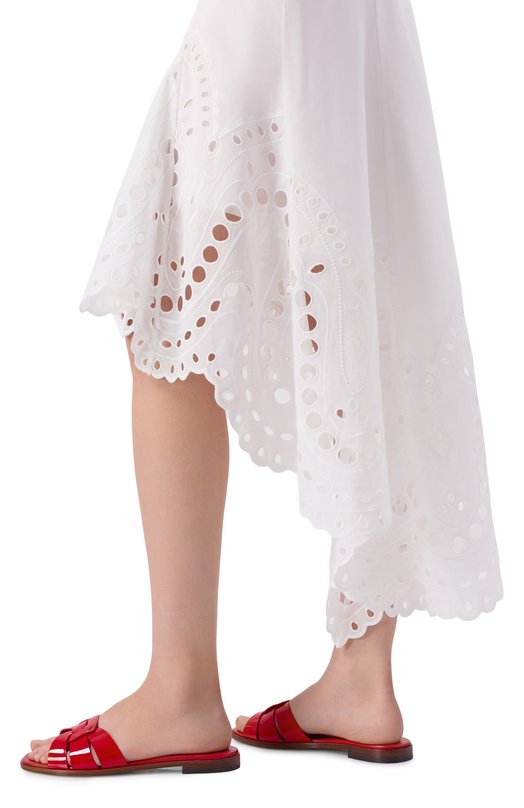 Лакированные шлепанцы Doucal's DD8696DEGNUF263M Красный  DD8696DEGNUF263M Фото 2