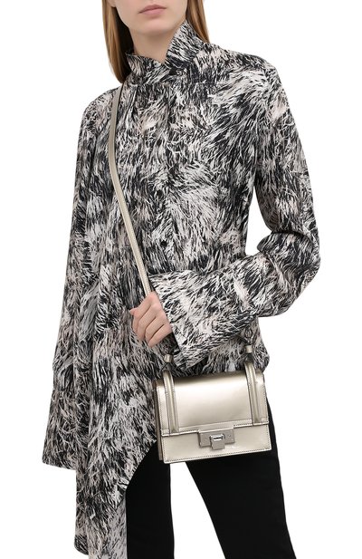 Сумка hinge RALPH LAUREN серебряного цвета по цене 173500 руб., арт. 435818327, фото 5 Сумка hinge RALPH LAUREN, арт. 435818327, фото 5