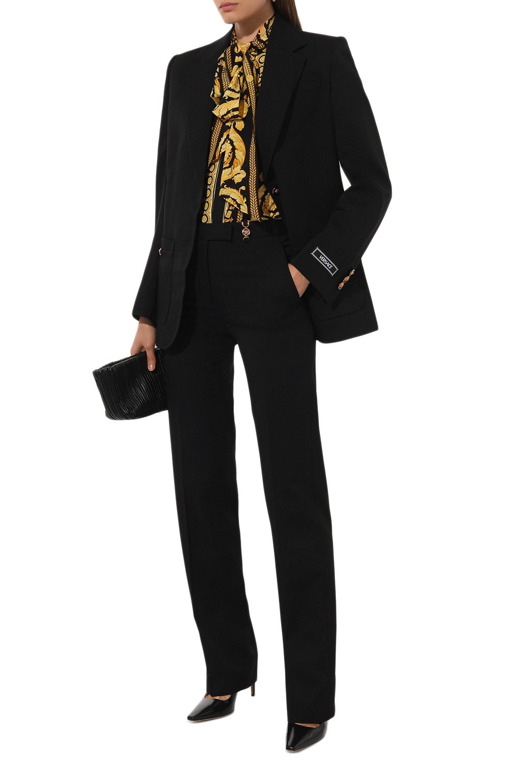 Шелковая блузка VERSACE, арт. 1014489/1A11743, фото 2