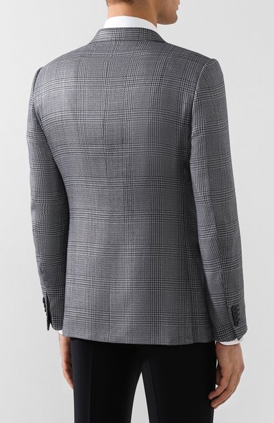 Пиджак из смеси шелка и шерсти ZEGNA, арт. 749067/121220, фото 4