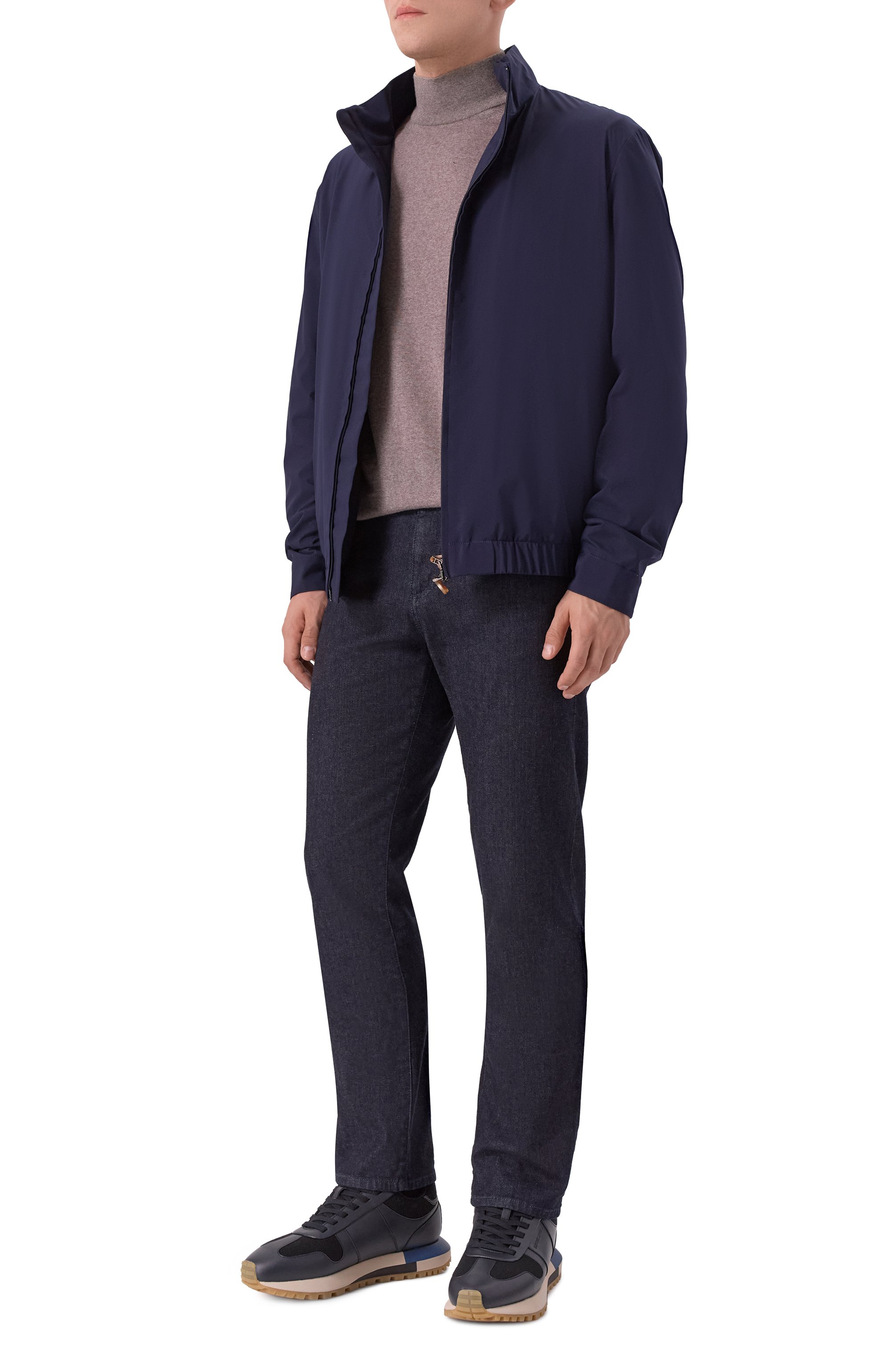 Кожаные кроссовки EMPORIO ARMANI, арт. EM002851/AF18013, фото 2