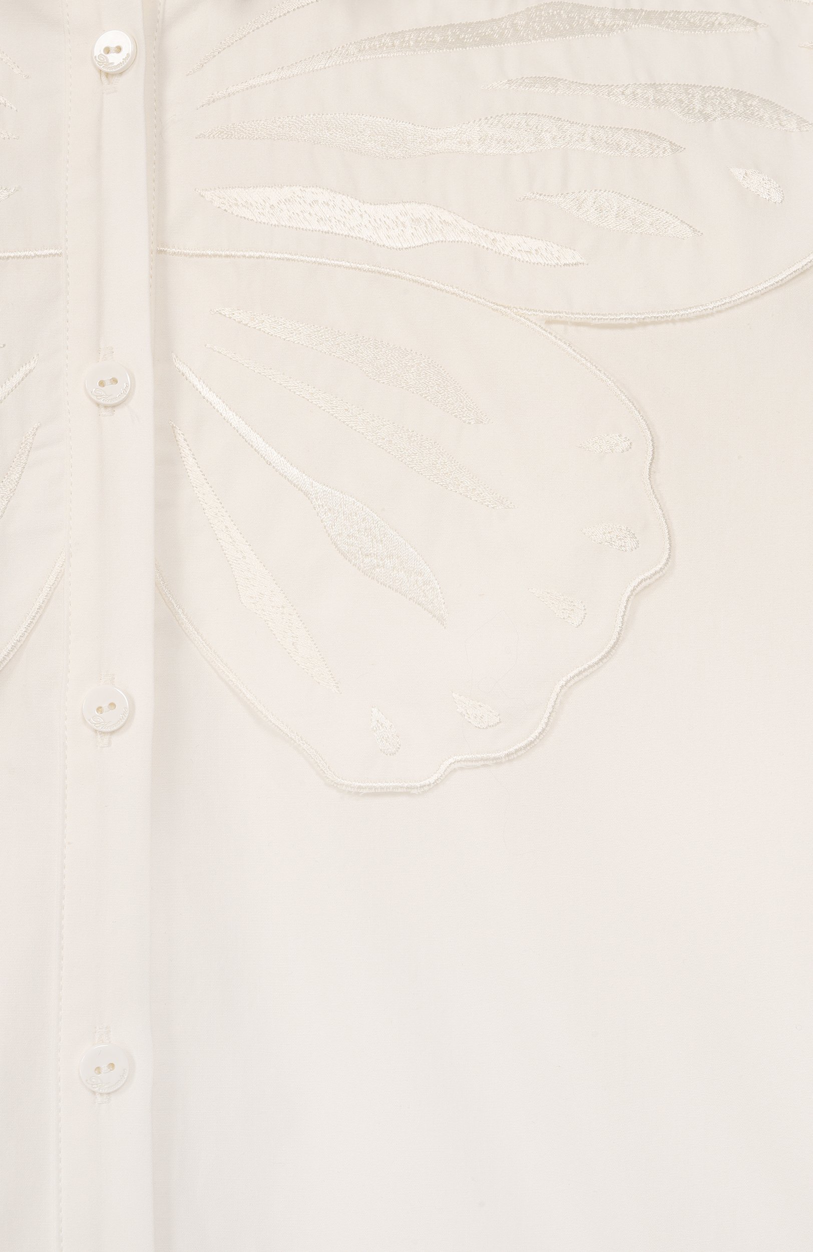 Хлопковая рубашка BLUMARINE, арт. BFCA0330/CA030, фото 3