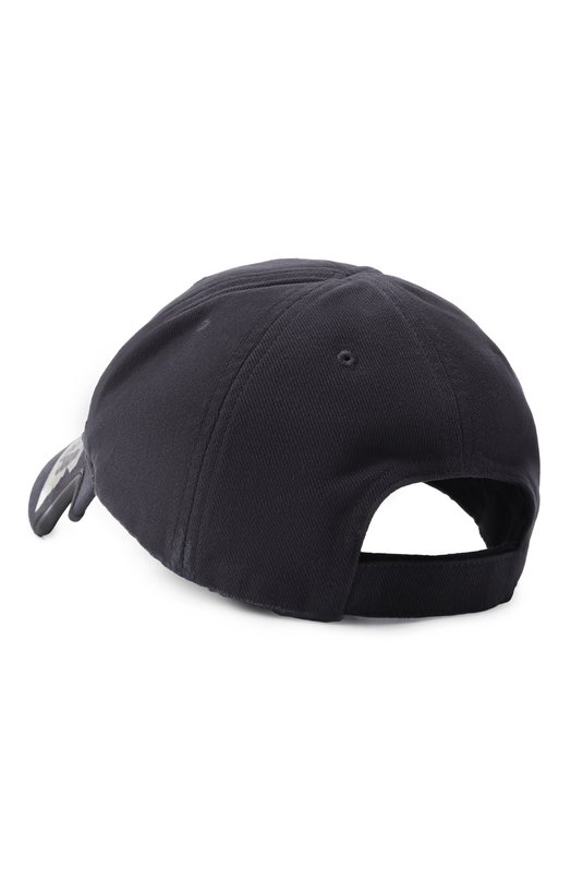 Хлопковая бейсболка Balenciaga 858087/410B2 Чёрный  858087/410B2 Фото 2