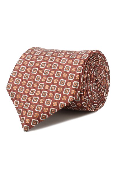 Мужской шелковый галстук CORNELIANI, арт. 85U302-0120349/00