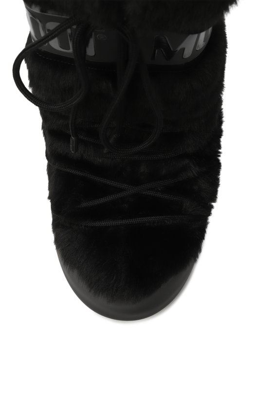 Сапоги Icon из экомеха Moon Boot 80D1408900 Чёрный  80D1408900 Фото 6