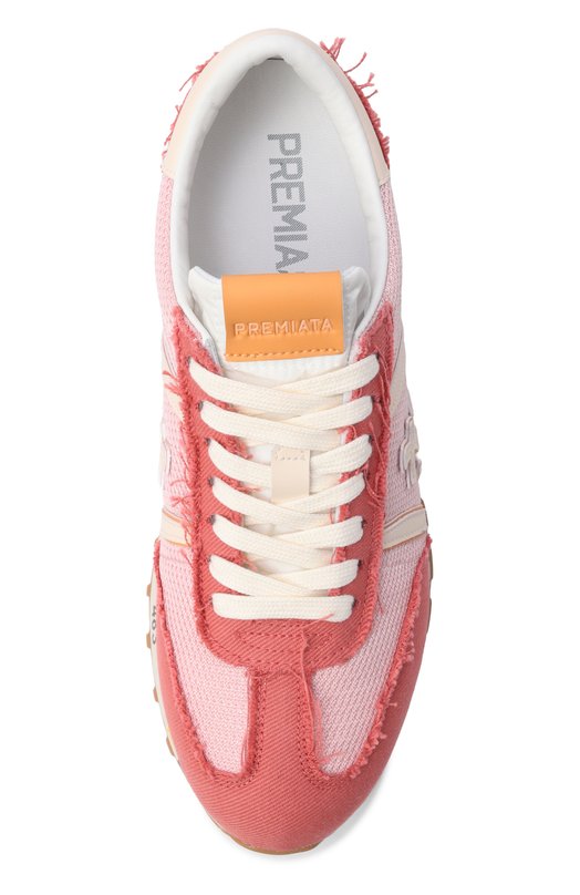 Текстильные кроссовки Lucy-D Premiata LUCYD0.1/VAR 8137 Розовый  LUCYD0.1/VAR 8137 Фото 6