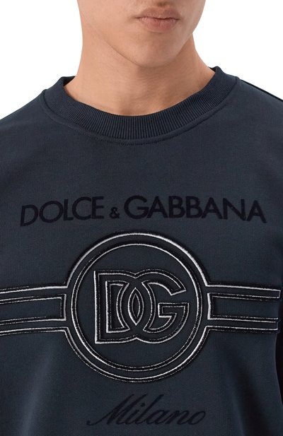 Хлопковый свитшот DOLCE & GABBANA, арт. G9AHSZ/G7PGB, фото 5