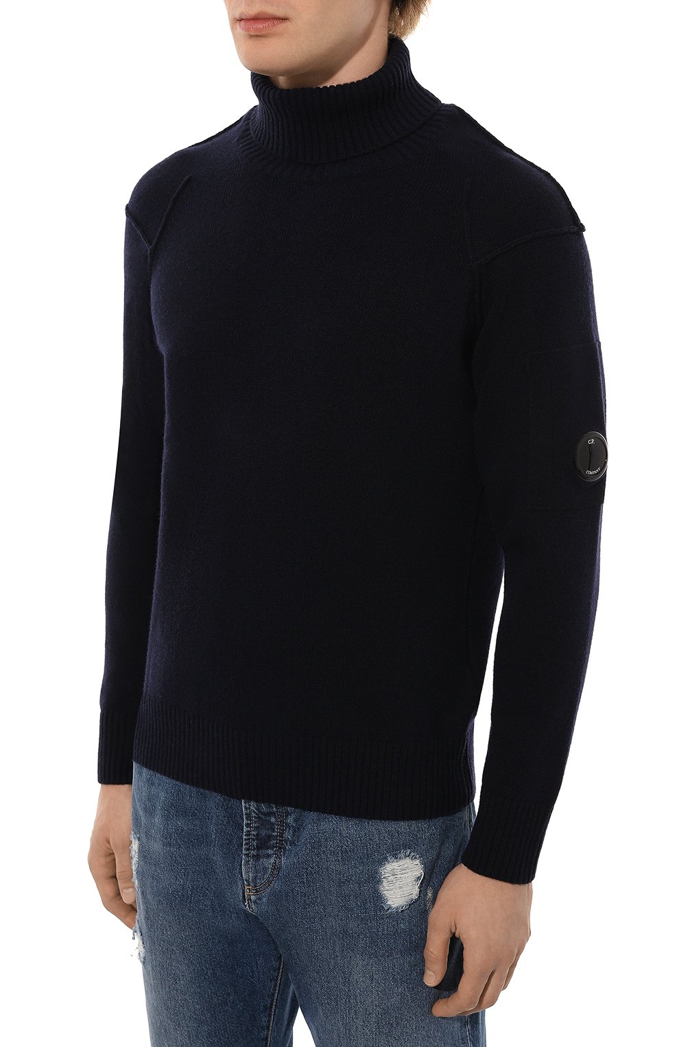 Шерстяной свитер C.P. COMPANY, арт. 17CMKN142A110149A, фото 3