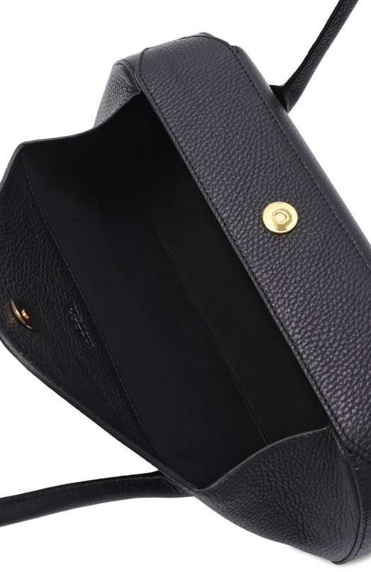 Сумка Oyster Yuzefi 0YSTER SH0ULDER BAG/PEBBLE GRAIN LEATHER Чёрный  0YSTER SH0ULDER BAG/PEBBLE GRAIN LEATHER Фото 5