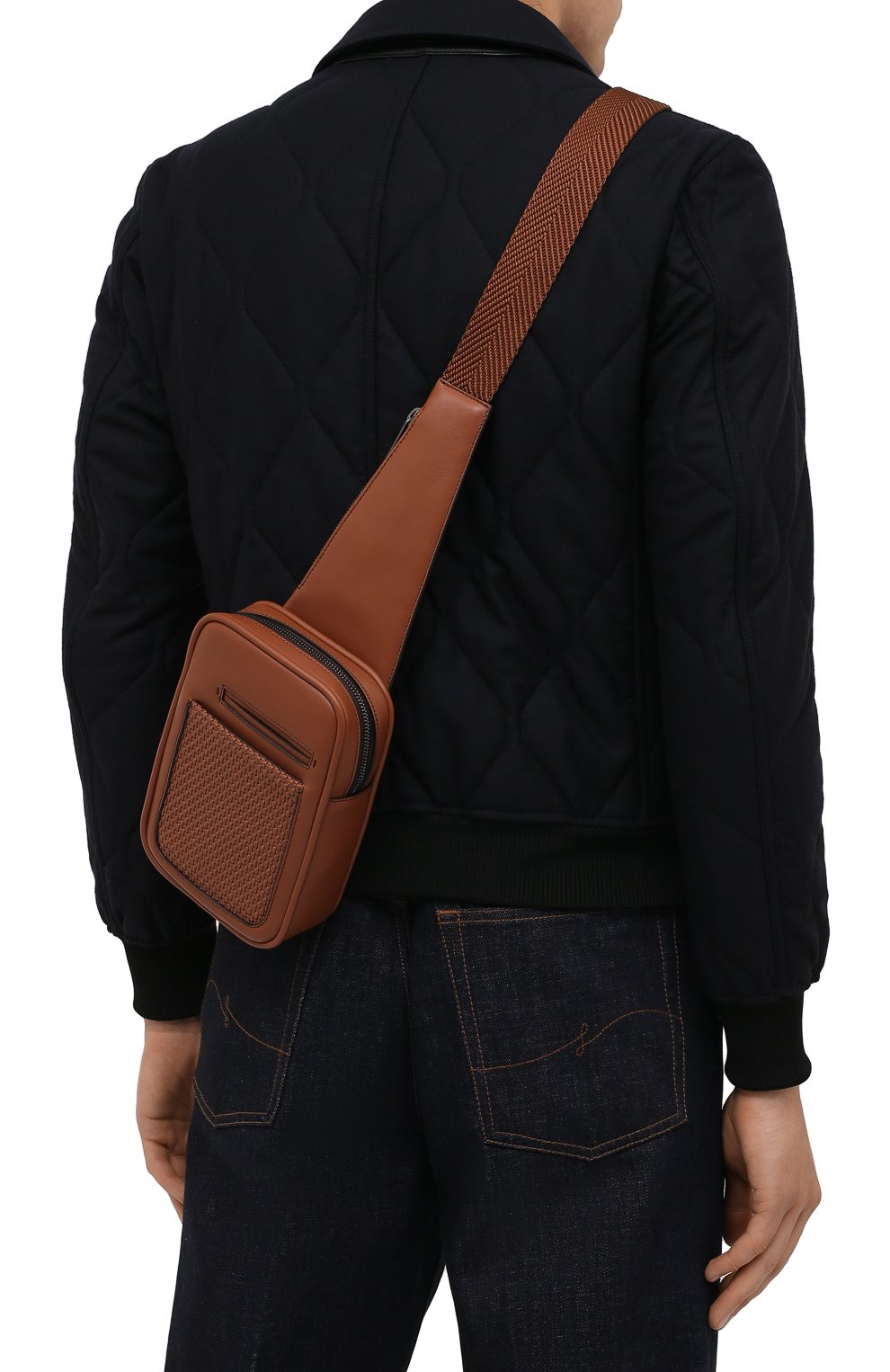 Кожаный рюкзак pelletessuta ZEGNA, арт. C1609P-LHPTB, фото 2