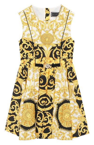 Хлопковое платье VERSACE, арт. YVFAB447/YCAV09/8A-S, фото 1