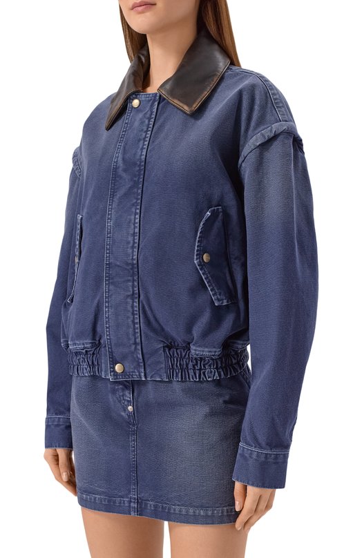 Джинсовая куртка Halfboy HS261W0158 CV002/JET SET B0MBER Синий  HS261W0158 CV002/JET SET B0MBER Фото 3