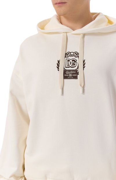 Хлопковое худи DOLCE & GABBANA, арт. G9B0UZ/HU7DU, фото 5