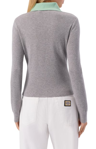 Шерстяной кардиган SELF-PORTRAIT, арт. PF25097CGR, фото 4