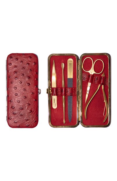 Женского маникюрный набор KIEHL SOLINGEN, арт. 952153SG Struzzino red